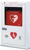 Philips HeartStart AED Wall Cabinet- Semi-recessed